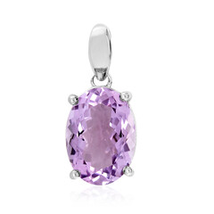 Lavendel-Amethyst-Silberanhänger