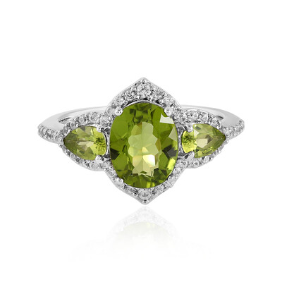 Arizona-Peridot-Silberring
