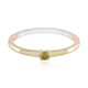 Gelber I2 Brillant-Goldring