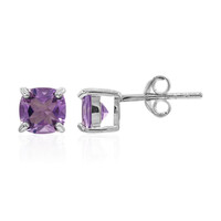 Amethyst-Silberohrringe