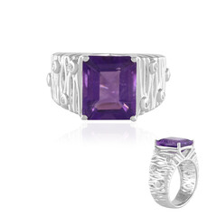 Sibirischer Amethyst-Silberring (de Melo)