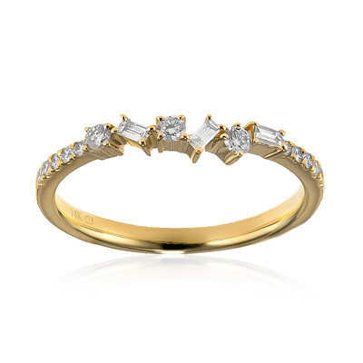 SI2 (H) Diamant-Goldring (CIRARI)