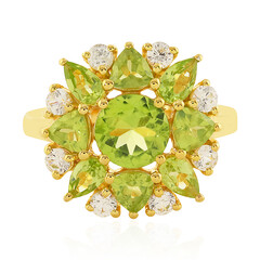 Peridot-Silberring
