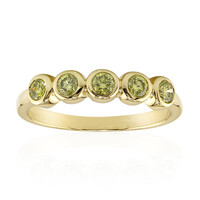 Gelber VS1 Brillant-Goldring