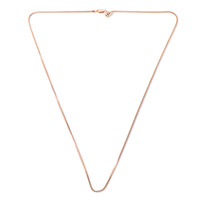 Silber-Franco-Kette - 7,82 g - 61 cm - rosévergoldet