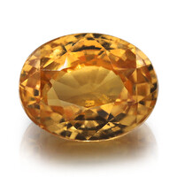 Grossular- Edelstein 9,8 ct  in Sammler-Box
