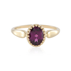 Magenta-Granat-Goldring