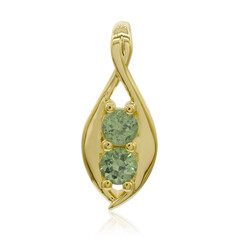 Madagaskar-Demantoid-Goldanhänger (John Ferry)