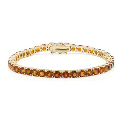 Madeira-Citrin-Silberarmband