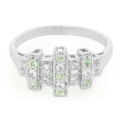 Paraiba-Turmalin-Silberring