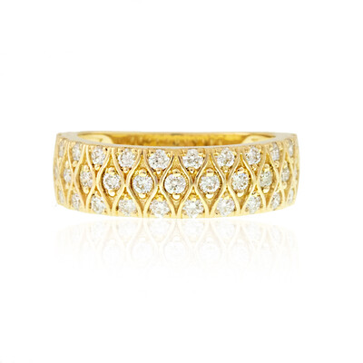 Lupenreiner (F) Brillant-Goldring (LUCENT DIAMONDS)