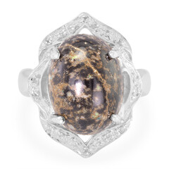 Leoparden-Opal-Silberring