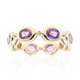 Purpurfarbener Ceylon-Saphir-Goldring
