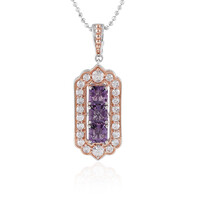 Amethyst-Silberhalskette (Dallas Prince Designs)