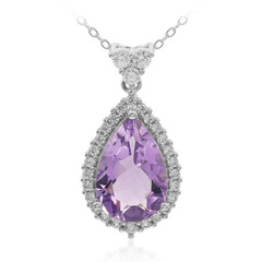 Amethyst-Silberhalskette