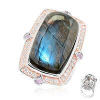 Labradorit-Silberring (Dallas Prince Designs)