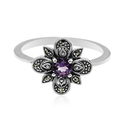 Amethyst-Silberring
