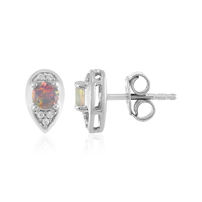 Welo-Opal-Silberohrringe