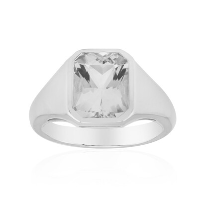 Herkimer Quarz-Silberring (Pallanova)