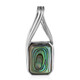 Abalone-Muschel-Silberanhänger (MONOSONO COLLECTION)