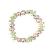 Prehnit-Armband (Riya)