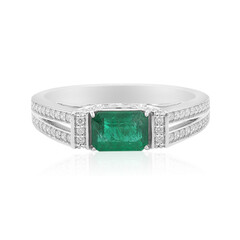 Sambia-Smaragd-Goldring