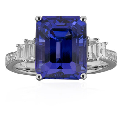 AAA-Tansanit-Goldring (CIRARI)