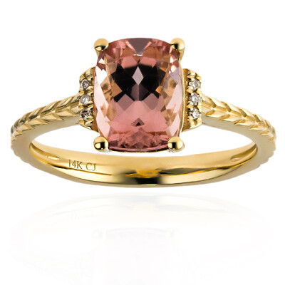Kongo-Neon-Turmalin-Goldring (CIRARI)