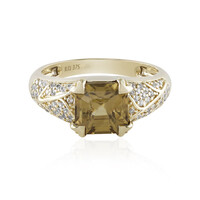 Gelber Zirkon-Goldring (Adela Gold)
