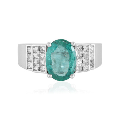 Sambia-Smaragd-Goldring