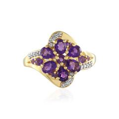 Amethyst-Silberring