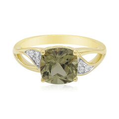 Farbwechsel-Diaspor-Goldring (Tenner Diniz)
