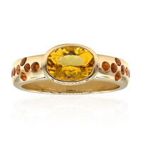 Goldener Beryll-Goldring