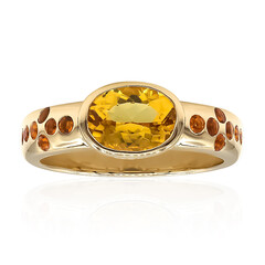 Goldener Beryll-Goldring
