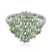 Paraiba-Turmalin-Silberring