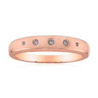Pinkfarbener I3 Argyle-Brillant-Goldring (Mark Tremonti)