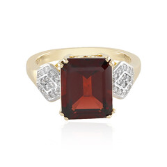 Mosambik-Granat-Goldring