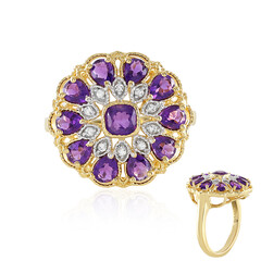 Sambia-Amethyst-Silberring