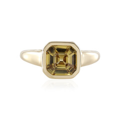 Gelber Zirkon-Goldring