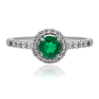 AAA-Sambia-Smaragd-Platinring (CIRARI)