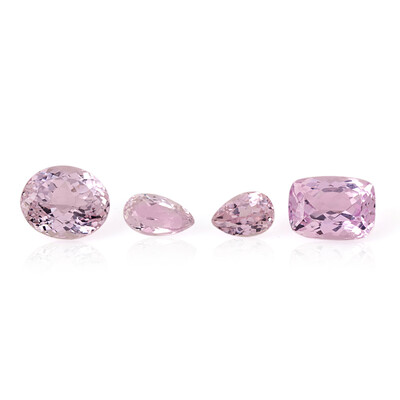 4 Kunzite Gesamtkaratgewicht: 12,501 ct
