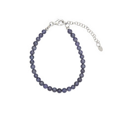 Tansanit-Silberarmband