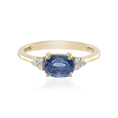 Cobaltblauer Luc Yen-Spinell-Goldring (AMAYANI)