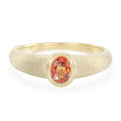 Abendroter Rubin-Goldring