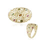 Turmalin-Goldring (Ornaments by de Melo)
