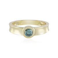 Blauer I3 Brillant-Goldring