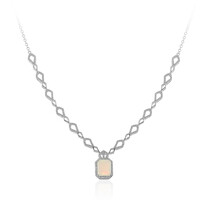 Welo-Opal-Silbercollier
