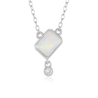 Welo-Opal-Silbercollier