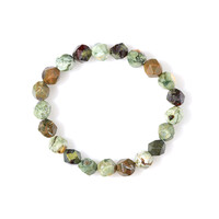 Regenwald-Rhyolith-Armband