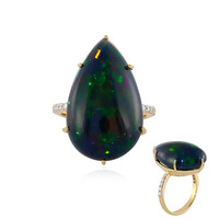 Mezezo-Opal-Goldring (AMAYANI)